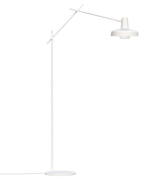Lampada da terra GRUPA, Arigato, Bianco, Studio / Ufficio, Metallo
