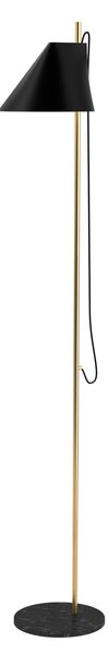 Lampada da terra Louis Poulsen, Yuh Brass, dimmerabile, Nero, Soggiorno, Metallo, Design