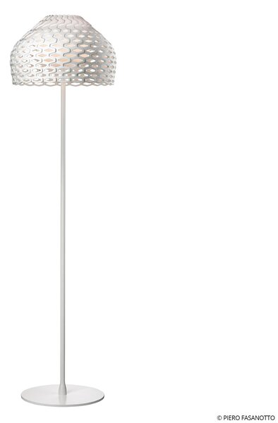 Lampada da terra FLOS, Tatou F, dimmerabile, Bianco, Soggiorno, Metallo, Design