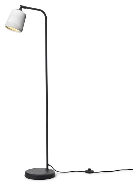 Lampada da terra New Works, Material, Nero, Soggiorno, Marmo, Design