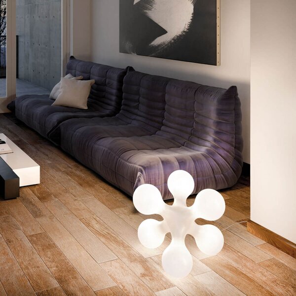 Lampade da tavolo kdln, ATOMIUM, Bianco, Soggiorno, Plastica, Design