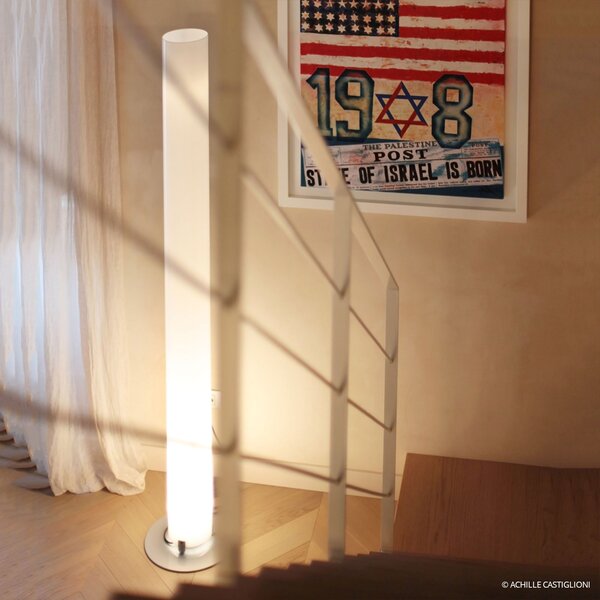 Lampada da terra FLOS, Stylos, Bianco, Soggiorno, Plastica, Design