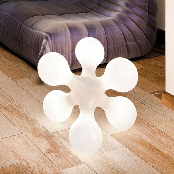 Lampade da tavolo kdln, ATOMIUM, Bianco, Soggiorno, Plastica, Design