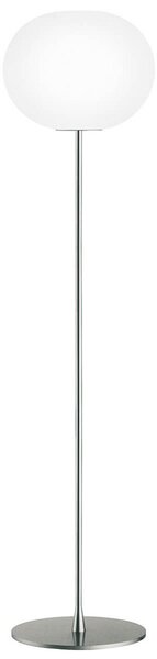 Lampada da terra FLOS, GLO-BALL, dimmerabile, Metallizzato, Soggiorno, Vetro, Design