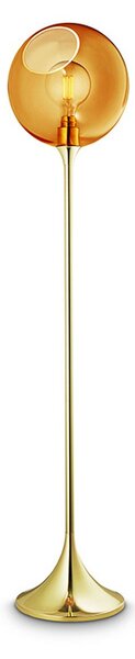 Lampada da terra DESIGN BY US, Ballroom, dimmerabile, Arancione, Soggiorno, Vetro, Design