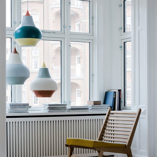 Lampada a sospensione Louis Poulsen, Cirque, dimmerabile, Multicolore, Soggiorno, Metallo, Design