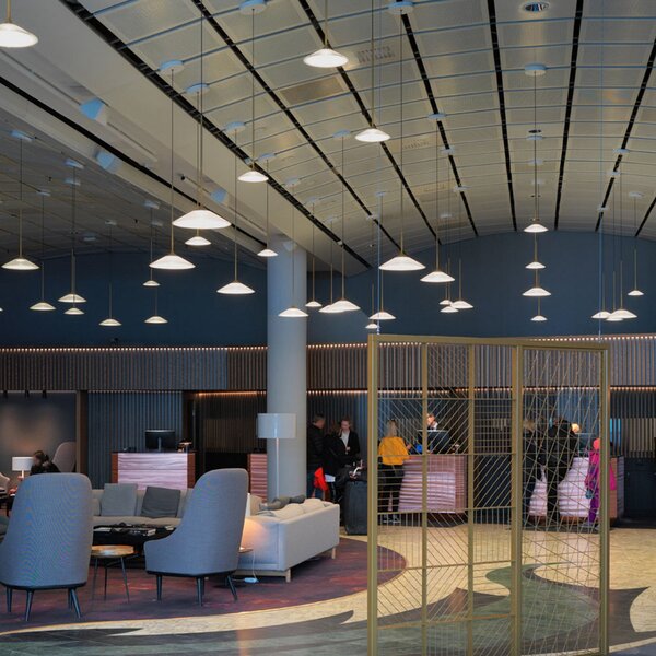 Lampada a sospensione Artemide, Orsa 35, dimmerabile, Trasparente, Soggiorno, Plastica, Moderno