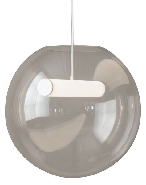 Lampada a sospensione Northern, Reveal, dimmerabile, Grigio, Soggiorno, Vetro, Design