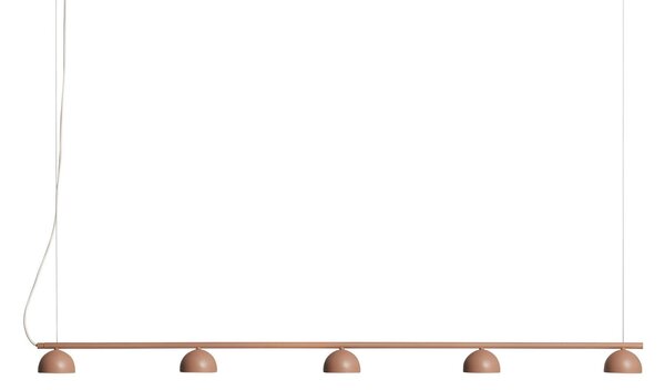 Lampada a sospensione Northern, Blush, dimmerabile, Soggiorno, Metallo, Design