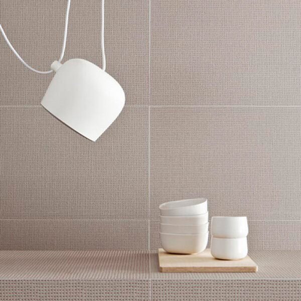 Lampada a sospensione FLOS, AIM, dimmerabile, Bianco, Soggiorno, Metallo, Design
