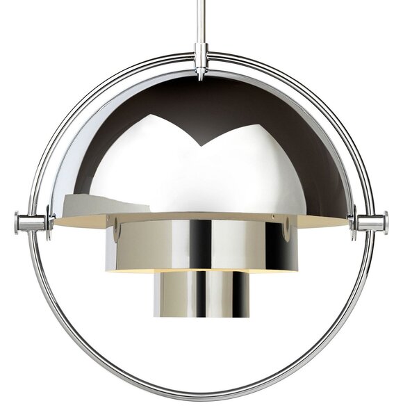 Lampada a sospensione GUBI, Multi-Lite, dimmerabile, Metallizzato, Soggiorno, Metallo, Design