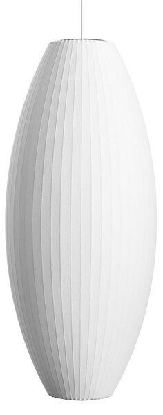Lampada a sospensione HAY, Nelson Cigar Bubble, dimmerabile, Bianco, Soggiorno, Plastica, Design