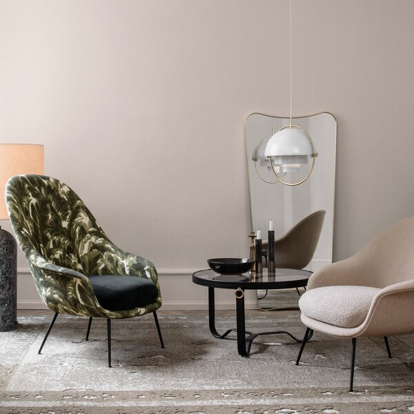 Lampada a sospensione GUBI, Multi-Lite, dimmerabile, Dorato / Ottone, Soggiorno, Metallo, Design