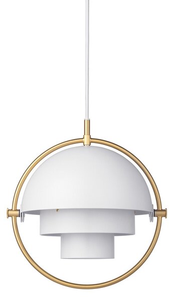 Lampada a sospensione GUBI, Multi-Lite, dimmerabile, Dorato / Ottone, Soggiorno, Metallo, Design