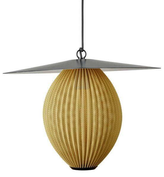 Lampade da esterno GUBI, Satellite, Nero, Balcone, Acciaio inossidabile, Design