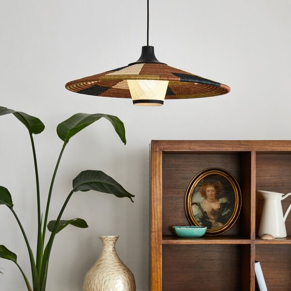 Lampada a sospensione Forestier, Parrot M, dimmerabile, Marrone / Ruggine, Soggiorno, Design