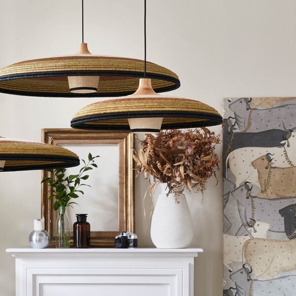 Lampada a sospensione Forestier, Grass M, dimmerabile, Verde, Soggiorno, Design
