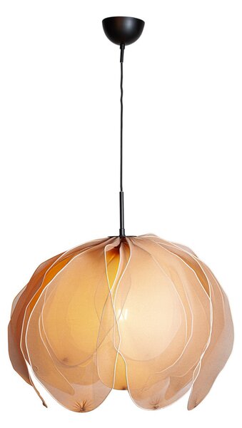 Lampada a sospensione By Rydéns, Lou Lou, dimmerabile, Beige, Soggiorno, Tessuto / Tessile