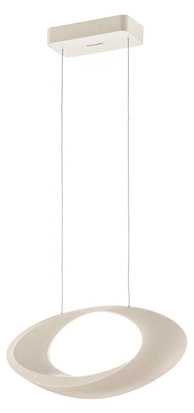 Lampada a sospensione Artemide, Cabildo, dimmerabile, Bianco, Soggiorno, Metallo, Design