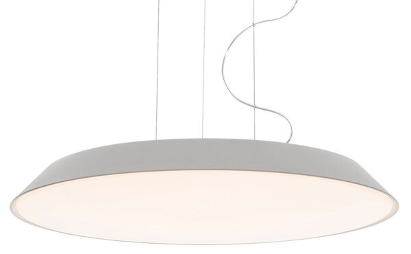 Lampada a sospensione Artemide, Febe, dimmerabile, Bianco, Soggiorno, Plastica, Moderno