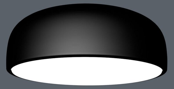 Plafoniera FLOS, Smithfield, dimmerabile, Nero, Soggiorno, Metallo, Design