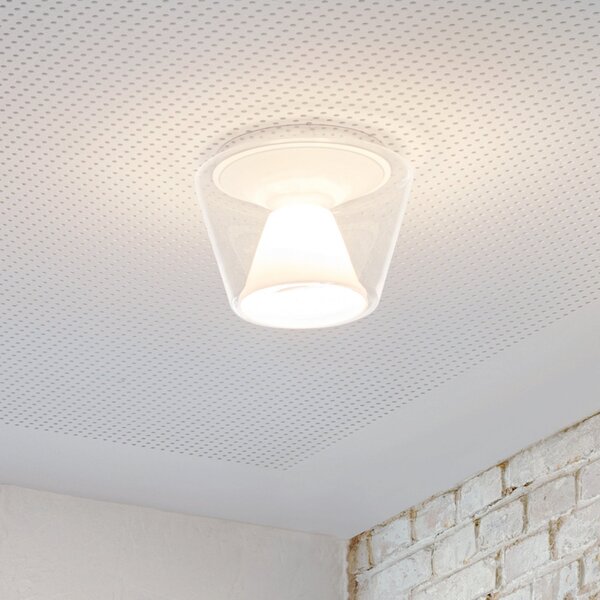 Plafoniera Serien Lighting, Annex, dimmerabile, Trasparente, Soggiorno, Vetro, Design