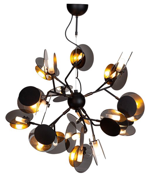 Lampada a sospensione By Rydéns, Turno, dimmerabile, Nero, Soggiorno, Metallo, Design