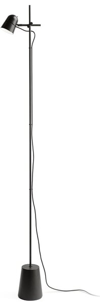 Lampada da terra Luceplan, Counterbalance, dimmerabile, Nero, Soggiorno, Metallo, Design