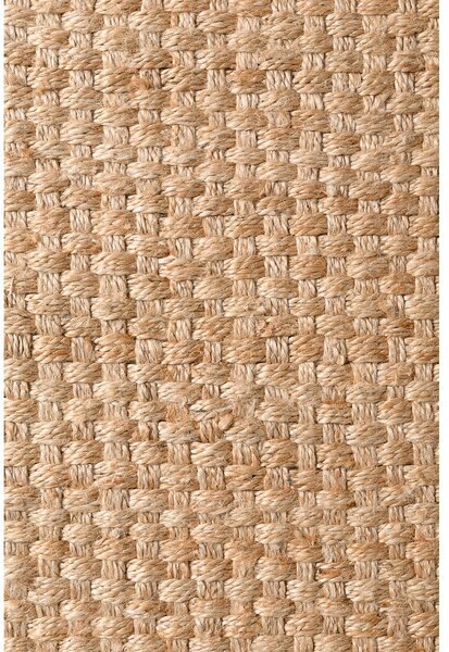 Passatoia di colore naturale in iuta reversibile/tessuta a mano 80x300 cm Fjord – Hanse Home