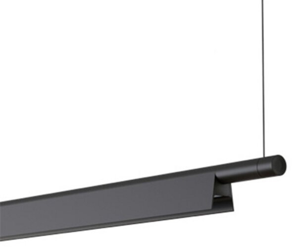 Lampada a sospensione Luceplan, Compendium, dimmerabile, Nero, Soggiorno, Metallo, Design