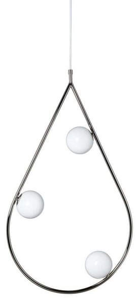 Lampada a sospensione Pholc, Metallizzato, Soggiorno, Metallo