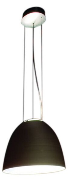 Lampada a sospensione Artemide, Nur Mini, dimmerabile, Nero, Soggiorno, Metallo, Design