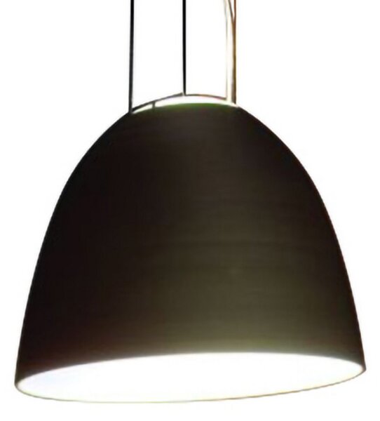 Lampada a sospensione Artemide, Nur Mini, dimmerabile, Nero, Soggiorno, Metallo, Design