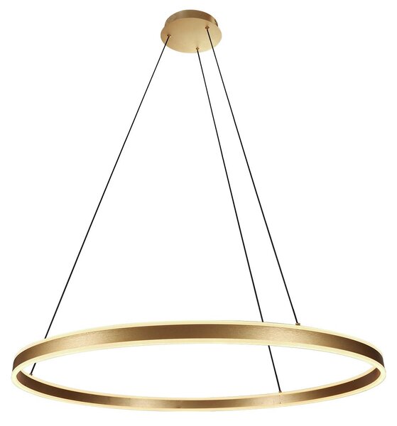 Steinhauer - lampada a sospensione - Ringlux - oro - metallo - Ø 100cm - LED - 3676GO