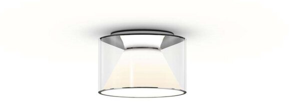 Plafoniera Serien Lighting, dimmerabile, Trasparente, Soggiorno, Vetro