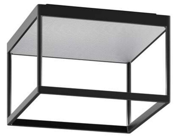 Plafoniera Serien Lighting, dimmerabile, Nero, Soggiorno, Alluminio