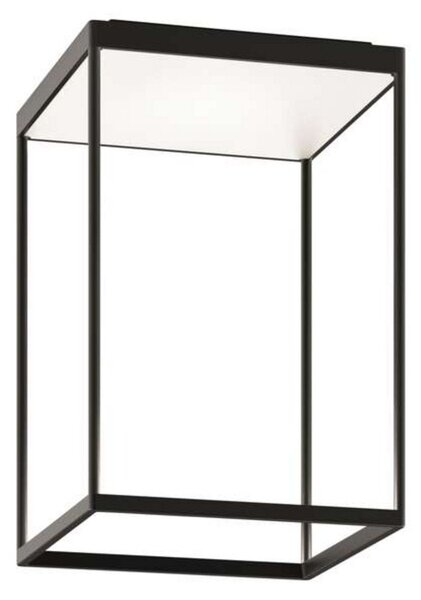 Plafoniera Serien Lighting, dimmerabile, Nero, Soggiorno, Alluminio