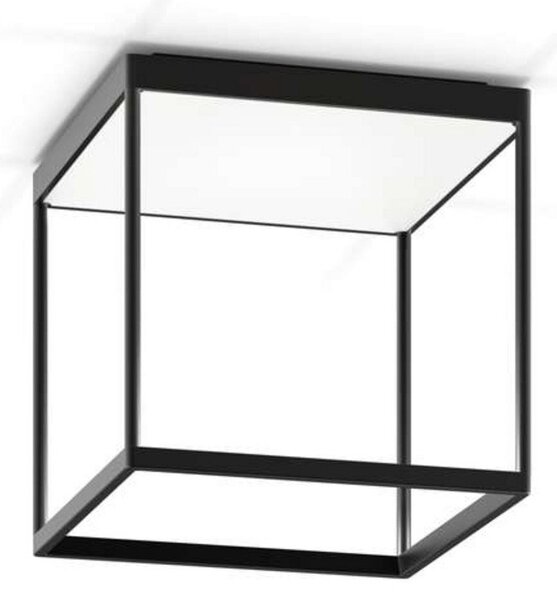 Plafoniera Serien Lighting, dimmerabile, Nero, Soggiorno, Alluminio
