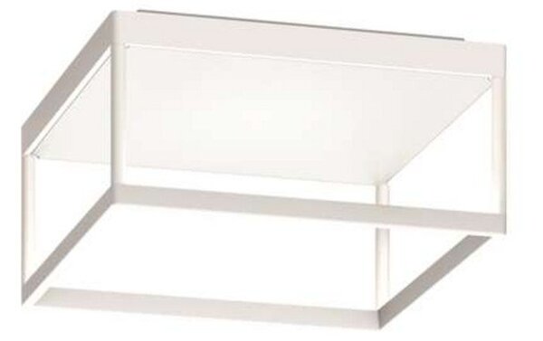 Plafoniera Serien Lighting, dimmerabile, Bianco, Soggiorno, Alluminio