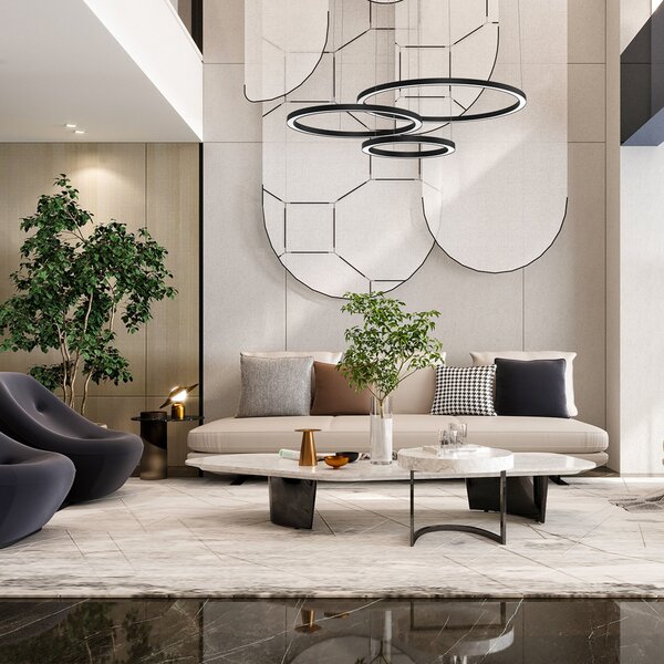 Lampada a sospensione Eko-Light, Galaxia, Nero, Soggiorno, Plastica, Moderno