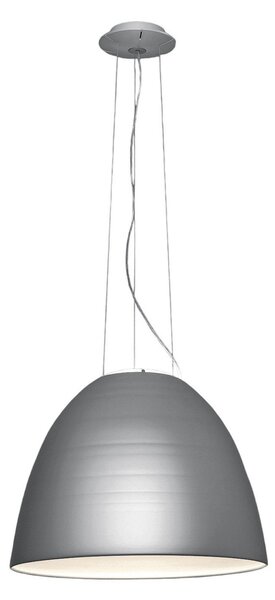 Lampada a sospensione Artemide, Nur App, dimmerabile, Grigio, Soggiorno, Metallo, Design