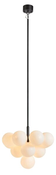 Lampada a sospensione Markslöjd, Merlot, dimmerabile, Nero, Soggiorno, Vetro, Moderno
