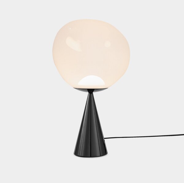 Lampade da tavolo Tom Dixon, Melt Cone Fat, dimmerabile, Nero, Soggiorno, Metallo, Design