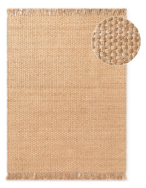 Tappeto di colore naturale in iuta reversibile/tessuto a mano 120x170 cm Fjord – Hanse Home
