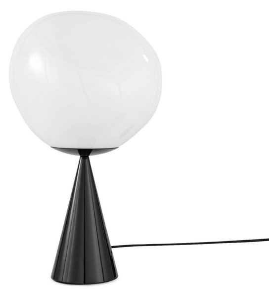 Lampade da tavolo Tom Dixon, Melt Cone Fat, dimmerabile, Nero, Soggiorno, Metallo, Design
