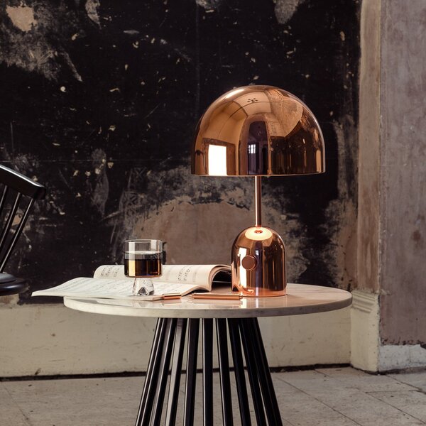 Lampade da tavolo Tom Dixon, Bell, dimmerabile, Rame, Soggiorno, Metallo, Design