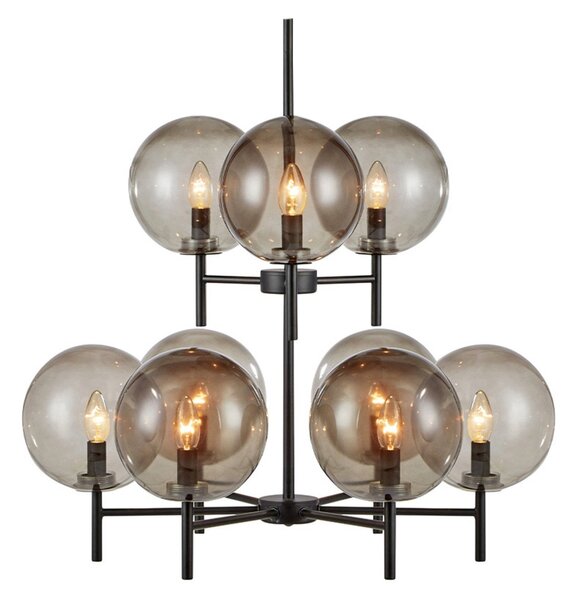 Lampada a sospensione Markslöjd, Nero, Soggiorno, Metallo