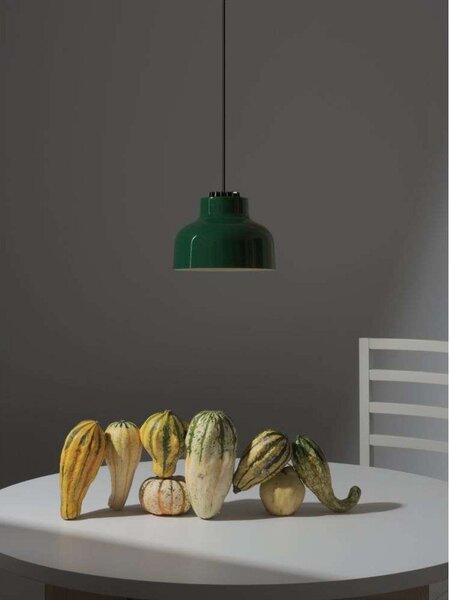 Lampada a sospensione Santa & Cole, dimmerabile, Verde, Soggiorno, Alluminio