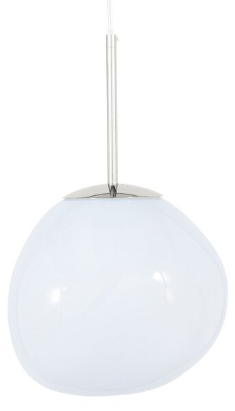 Lampada a sospensione Tom Dixon, Melt, dimmerabile, Bianco, Soggiorno, Plastica, Design