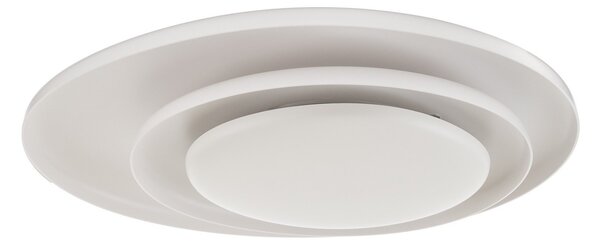 Plafoniera Foscarini, Bahia, dimmerabile, Bianco, Soggiorno, Plastica, Design